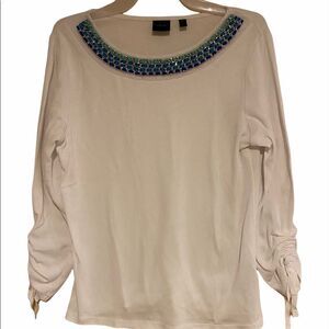 Rafaella Woman’s 3/4 Sleeve Top